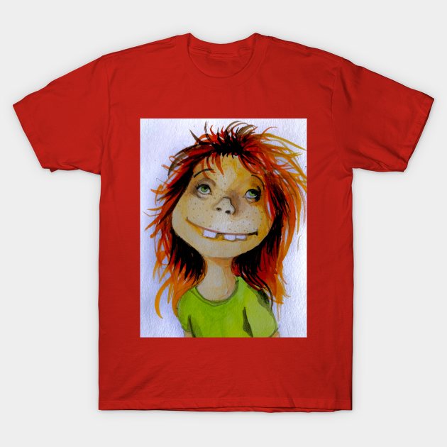 Happy kid T-Shirt by The artist of light in the darkness 